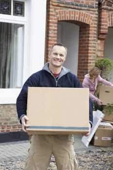 Office relocation planning in Bow with packing and labelled boxes