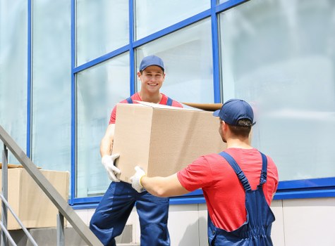 Office relocation equipment for a business move near Bow