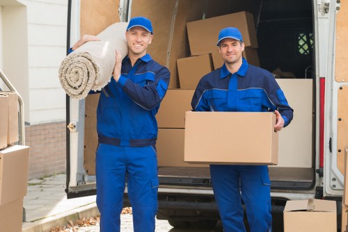 Moving van service in Bow for local home and business moves