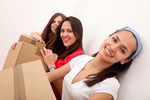 Moving truck service for homes and flats in Bow
