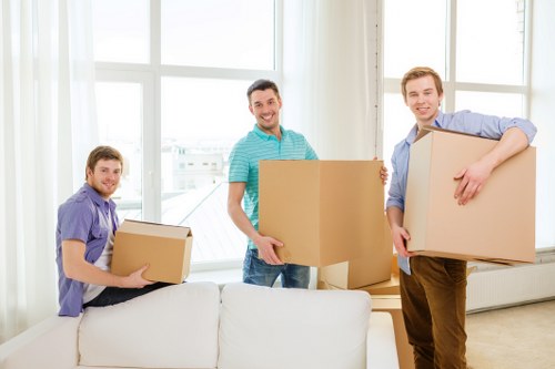 Office relocation and furniture reassembly for businesses in Bow