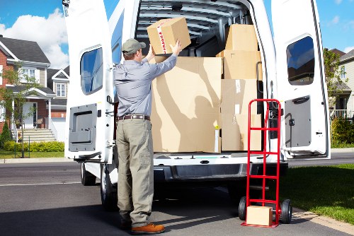 Business premises move planning and loading in Bow