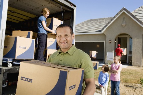 Household and business removals van service in Bow